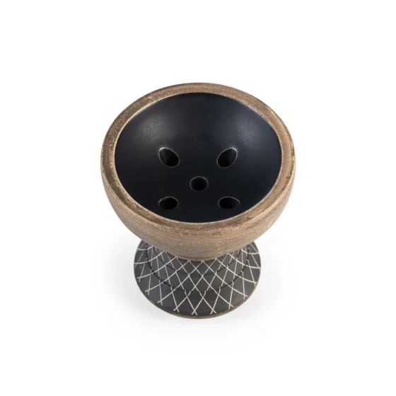Alpha Bowl Turk design Black Matt
