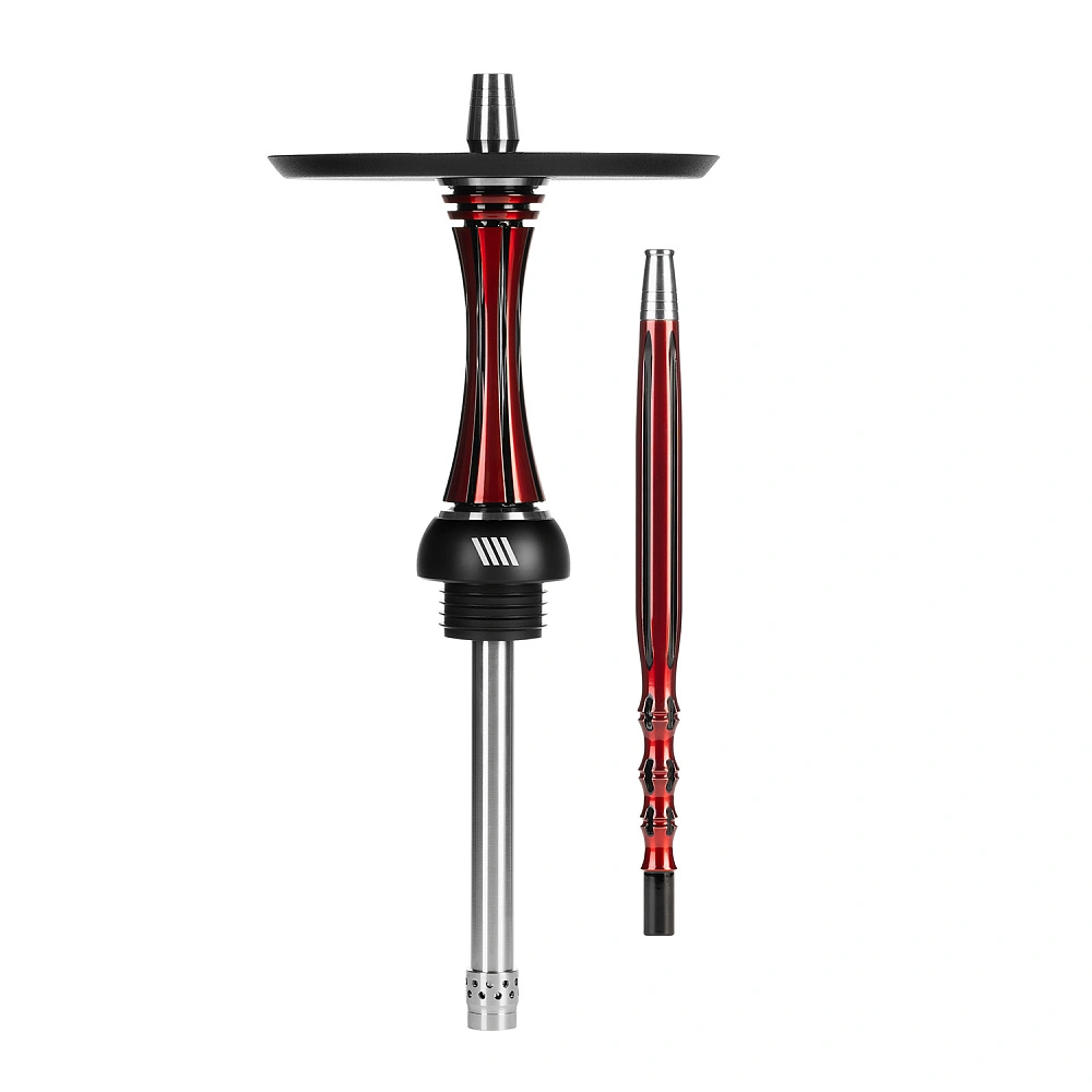 Alpha Hookah Model X REVERSE Red Black Alpha Hookah Model X REVERSE Red Black